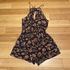 🌸 Floral shorts romper
